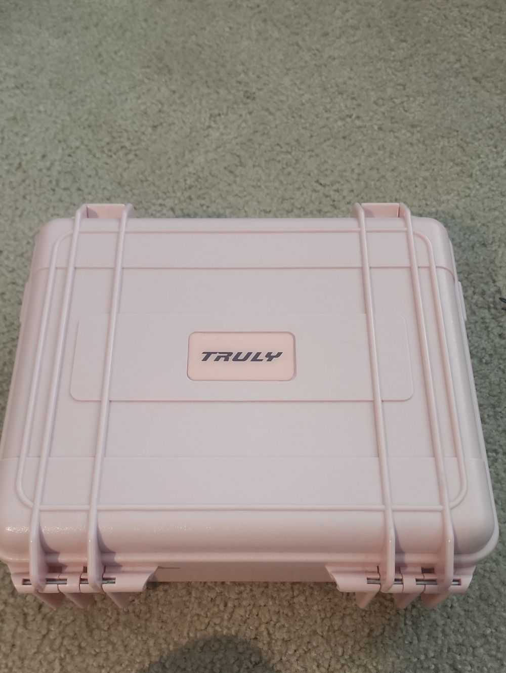 TRULY Pink Hard Shell Carrying Case